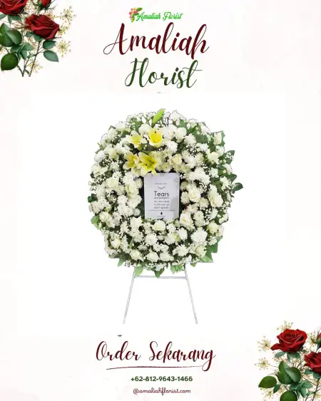 Krans Bunga Duka Ciampea Bogor